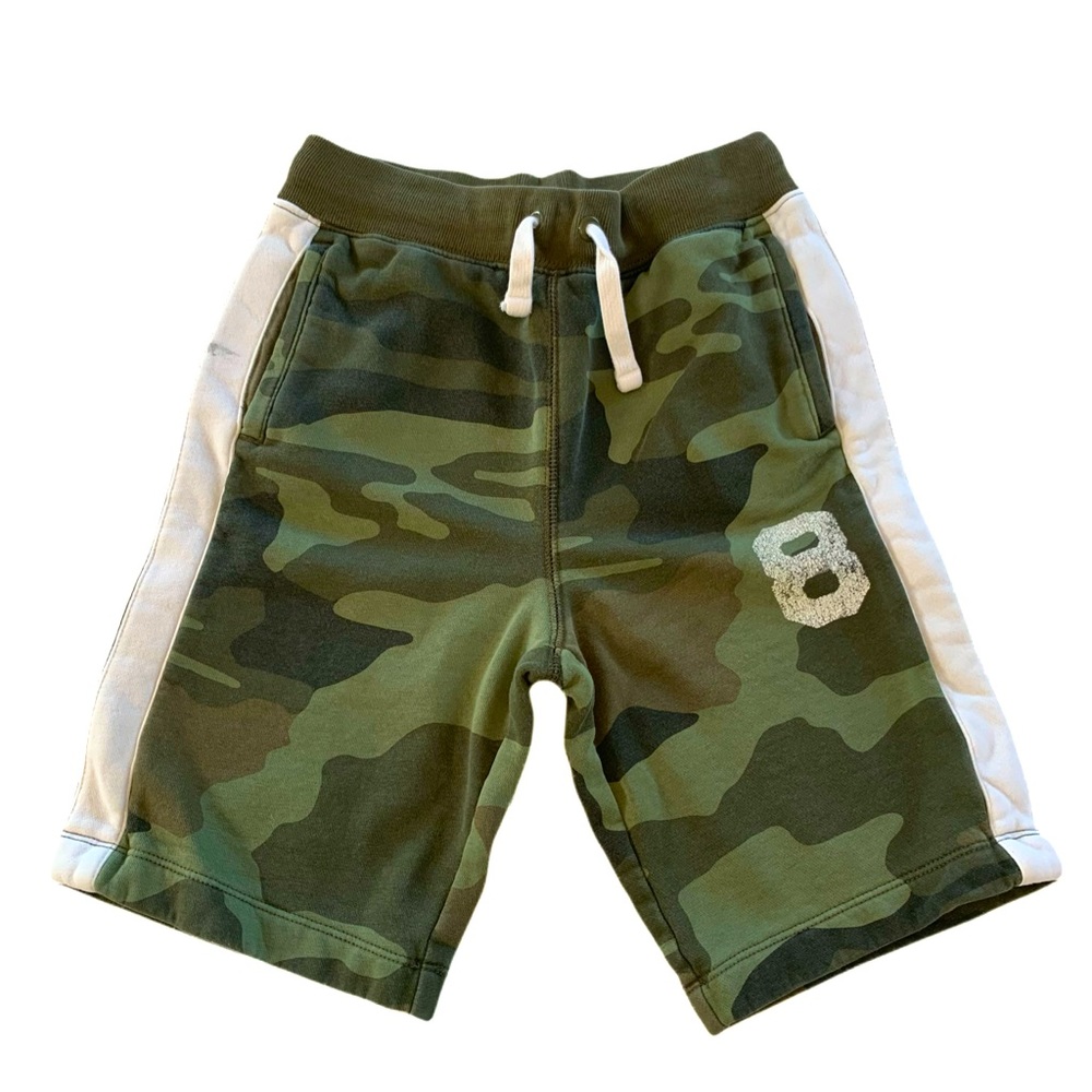 GAP Kids Camo Sweat Shorts. L